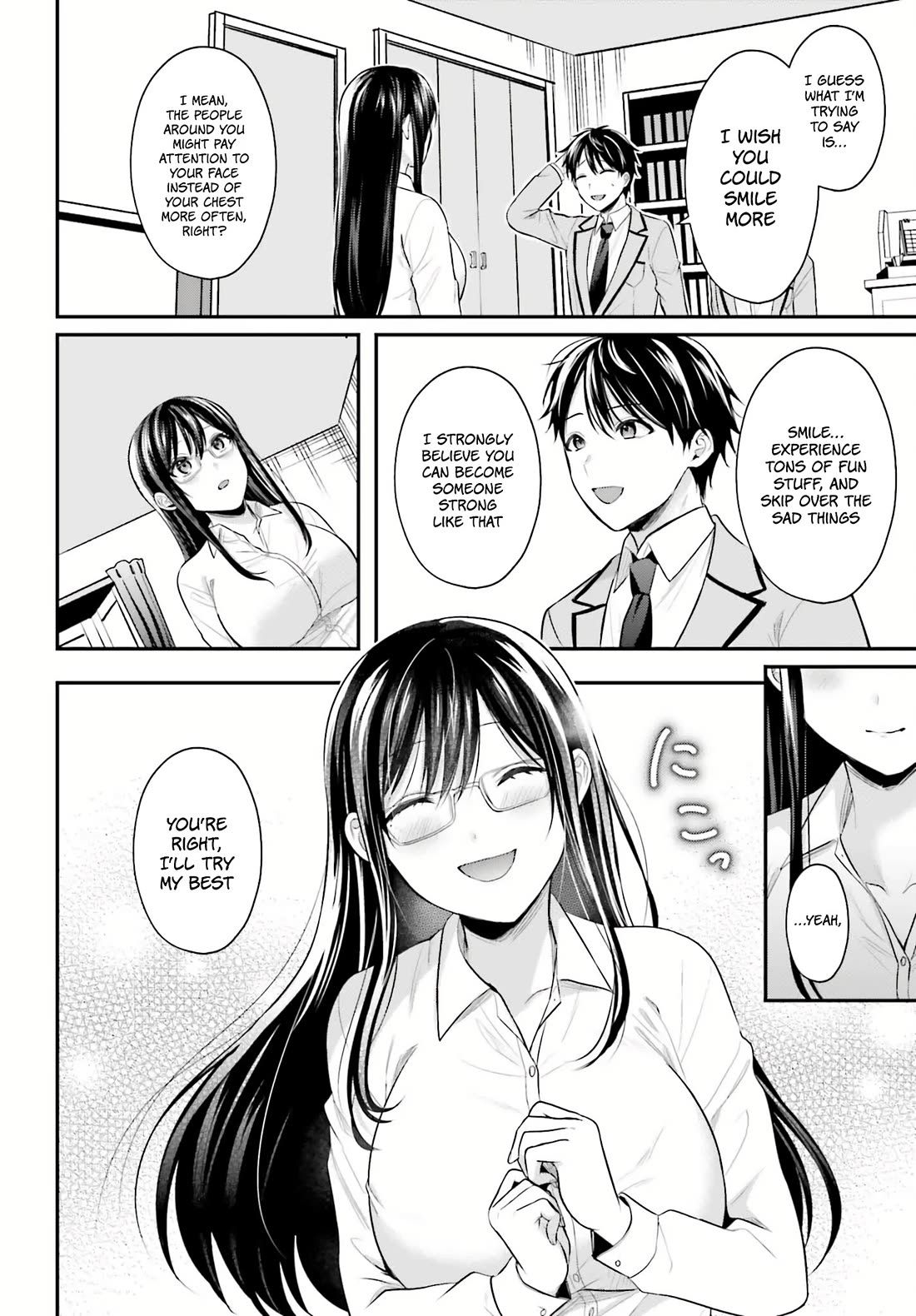 I couldn't become an Adventurer, so I'll help troubled girls with my [Breast Correction] Skill!? chapter 5 page 15