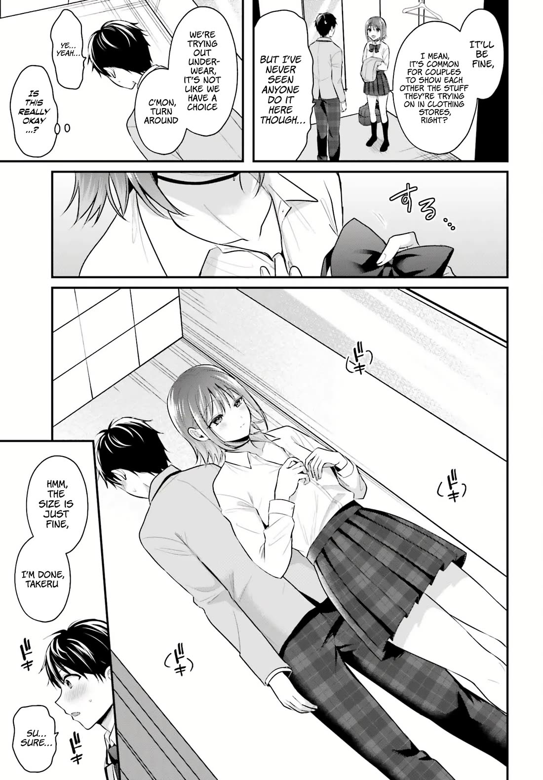 I couldn't become an Adventurer, so I'll help troubled girls with my [Breast Correction] Skill!? chapter 6 page 14