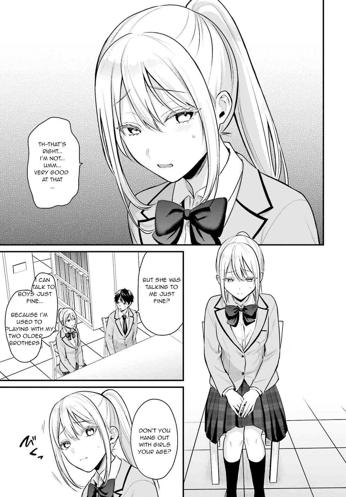 I couldn't become an Adventurer, so I'll help troubled girls with my [Breast Correction] Skill!? chapter 7 page 11