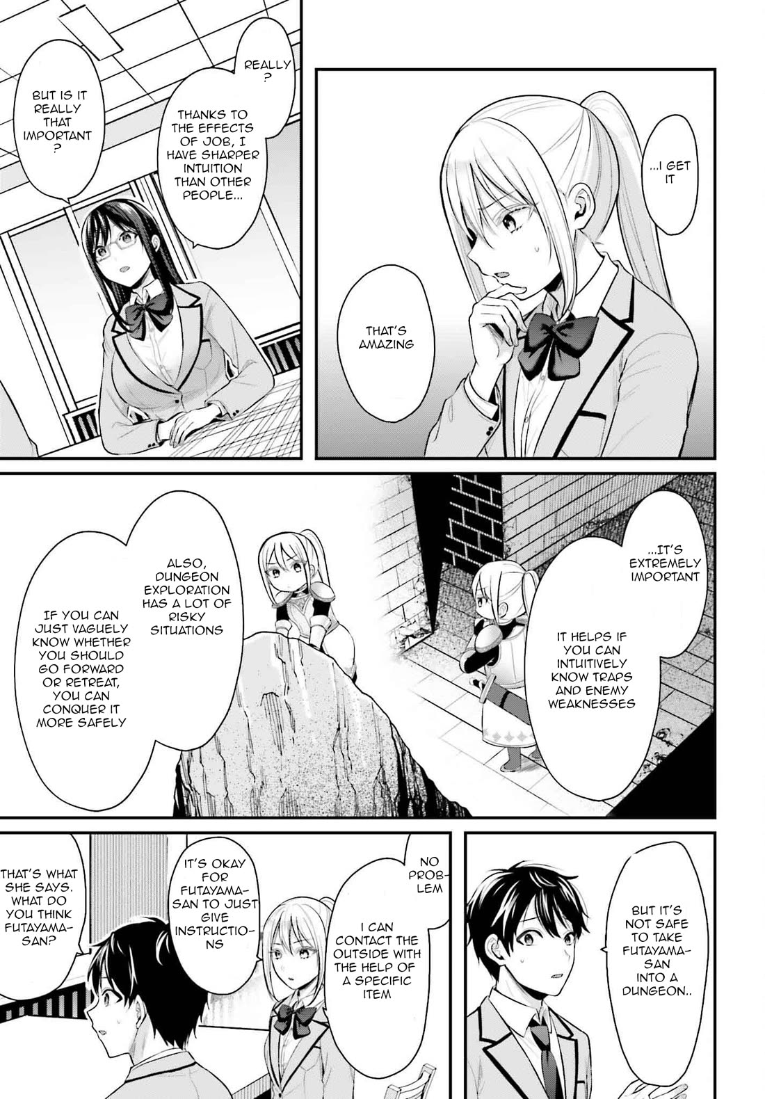 I couldn't become an Adventurer, so I'll help troubled girls with my [Breast Correction] Skill!? chapter 7 page 17