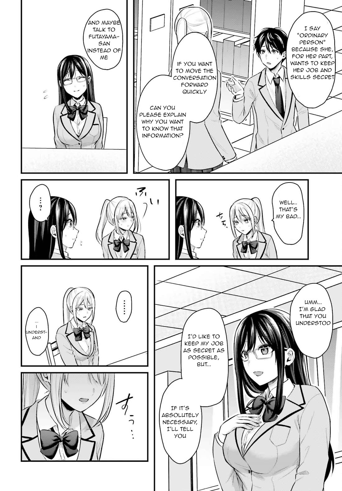 I couldn't become an Adventurer, so I'll help troubled girls with my [Breast Correction] Skill!? chapter 7 page 8