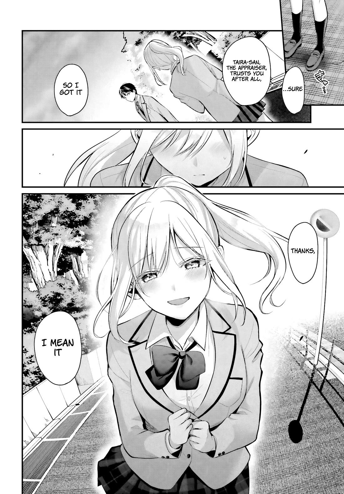 I couldn't become an Adventurer, so I'll help troubled girls with my [Breast Correction] Skill!? chapter 9 page 5