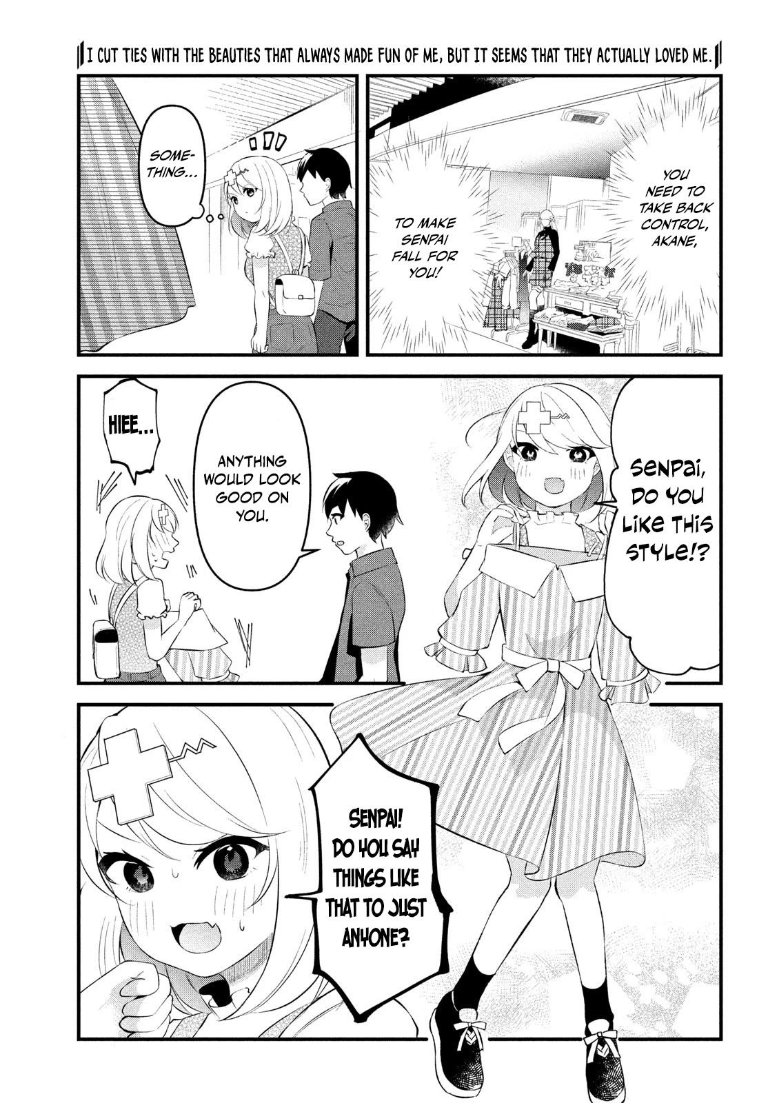 I Cut Ties With the Beauties That Always Made Fun of Me, but It Seems That They Actually Love Me. chapter 5 page 9