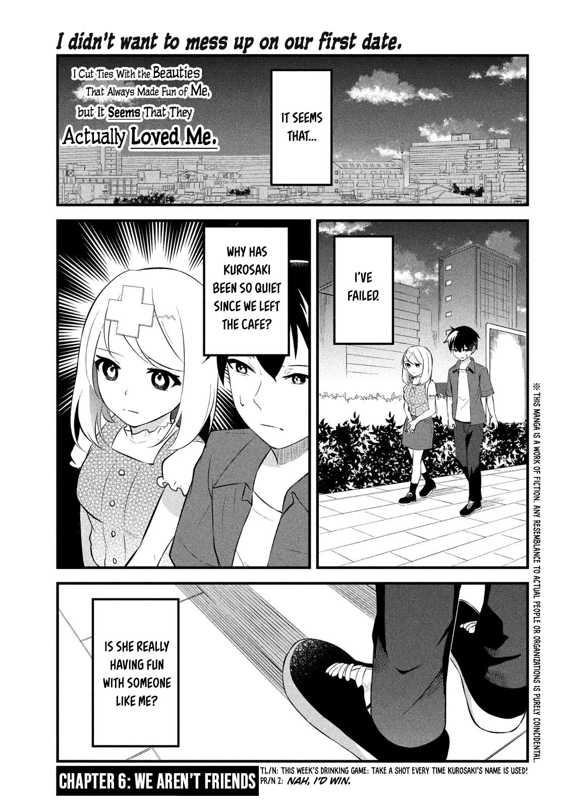 I Cut Ties With the Beauties That Always Made Fun of Me, but It Seems That They Actually Love Me. chapter 6 page 1