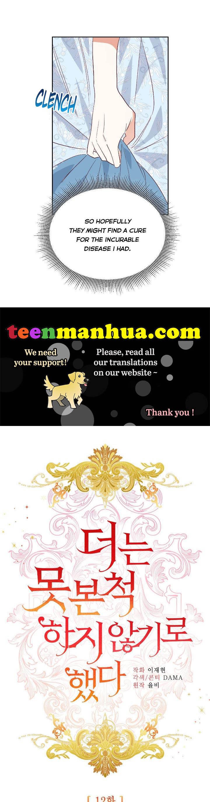 I Decided Not To Pretend I Don’t See It Anymore chapter 12 page 12