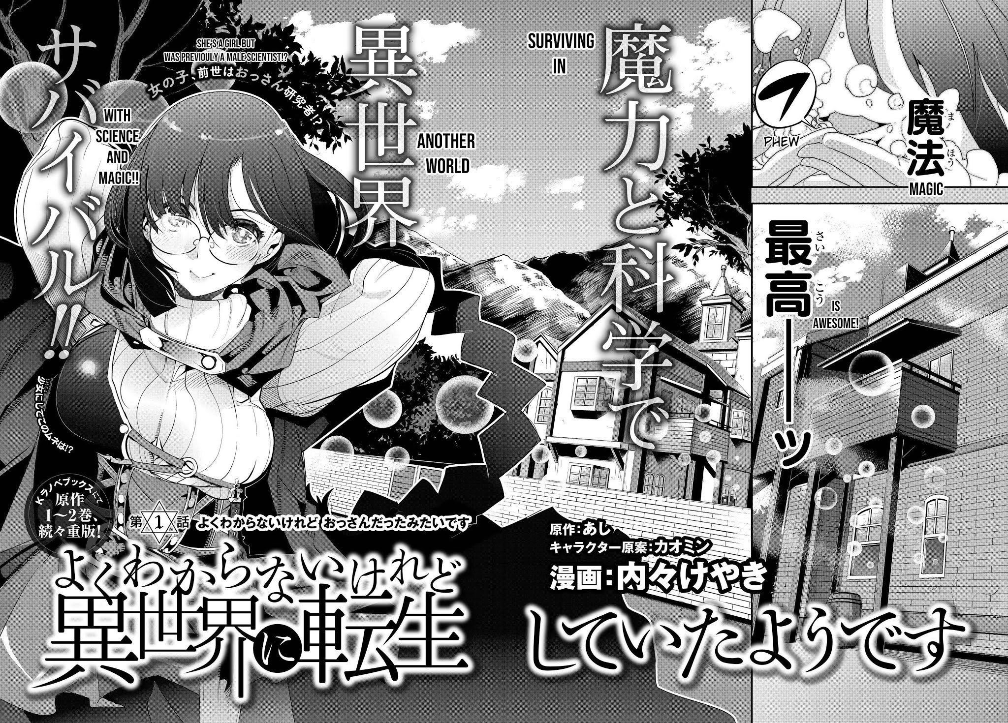 I Don't Really Get it, but it Looks like I Was Reincarnated in an Another World chapter 1 page 2