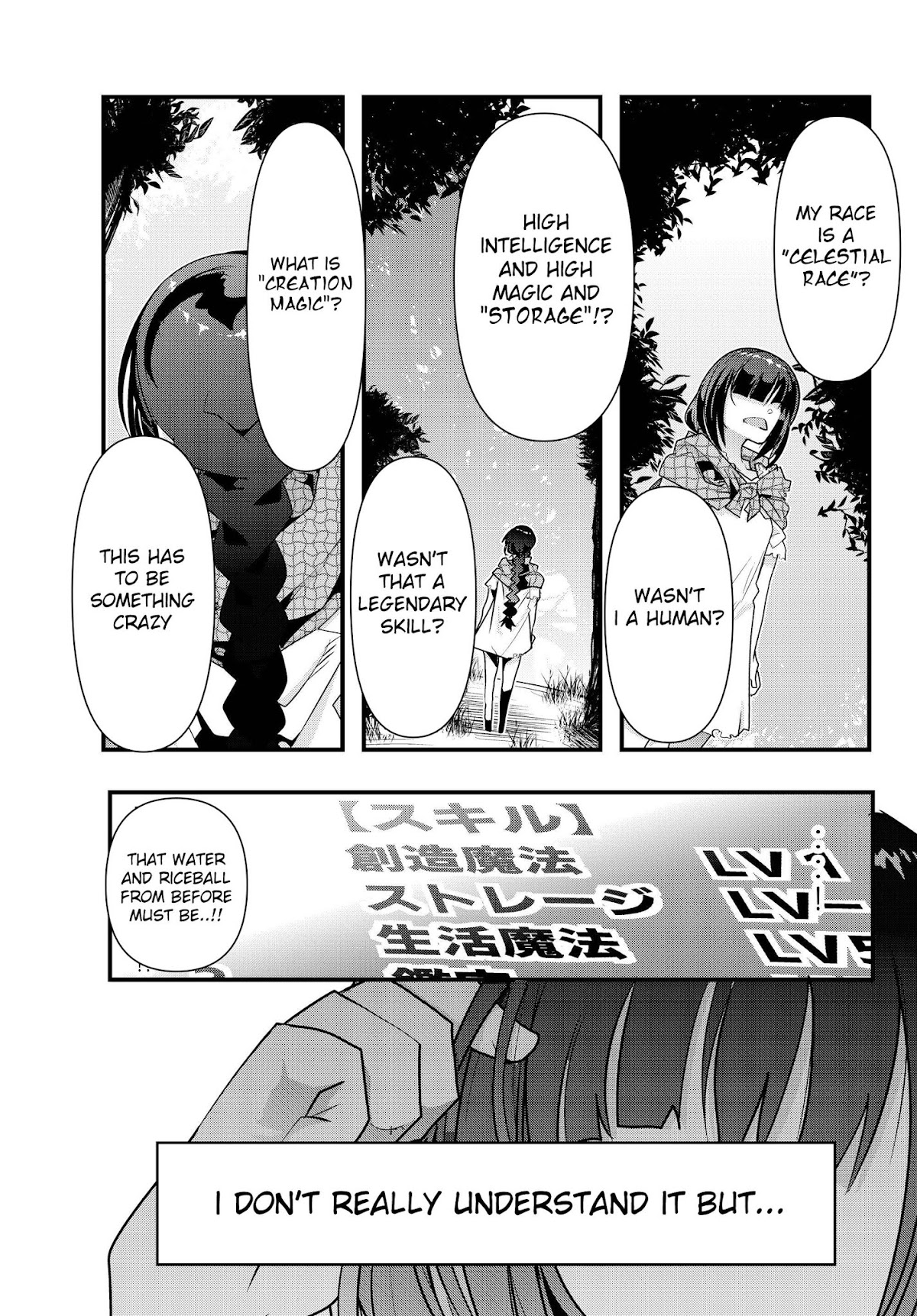 I Don't Really Get it, but it Looks like I Was Reincarnated in an Another World chapter 1 page 40