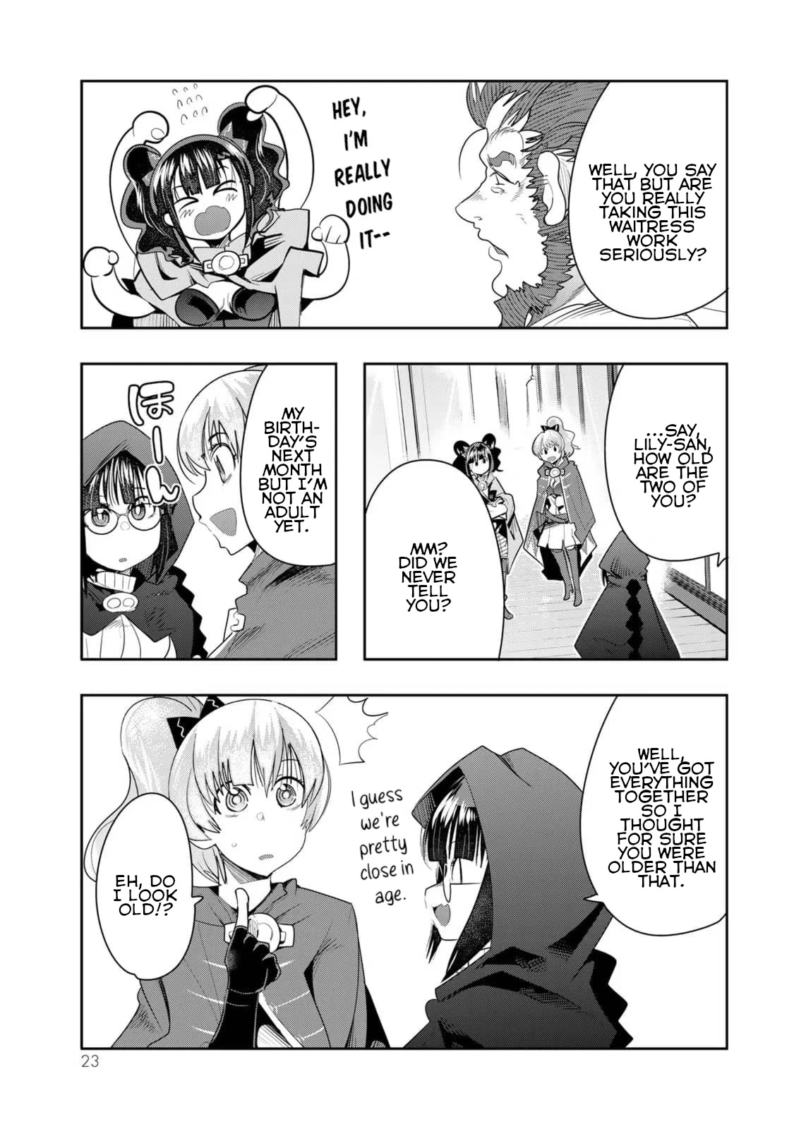 I Don't Really Get it, but it Looks like I Was Reincarnated in an Another World chapter 33 page 21