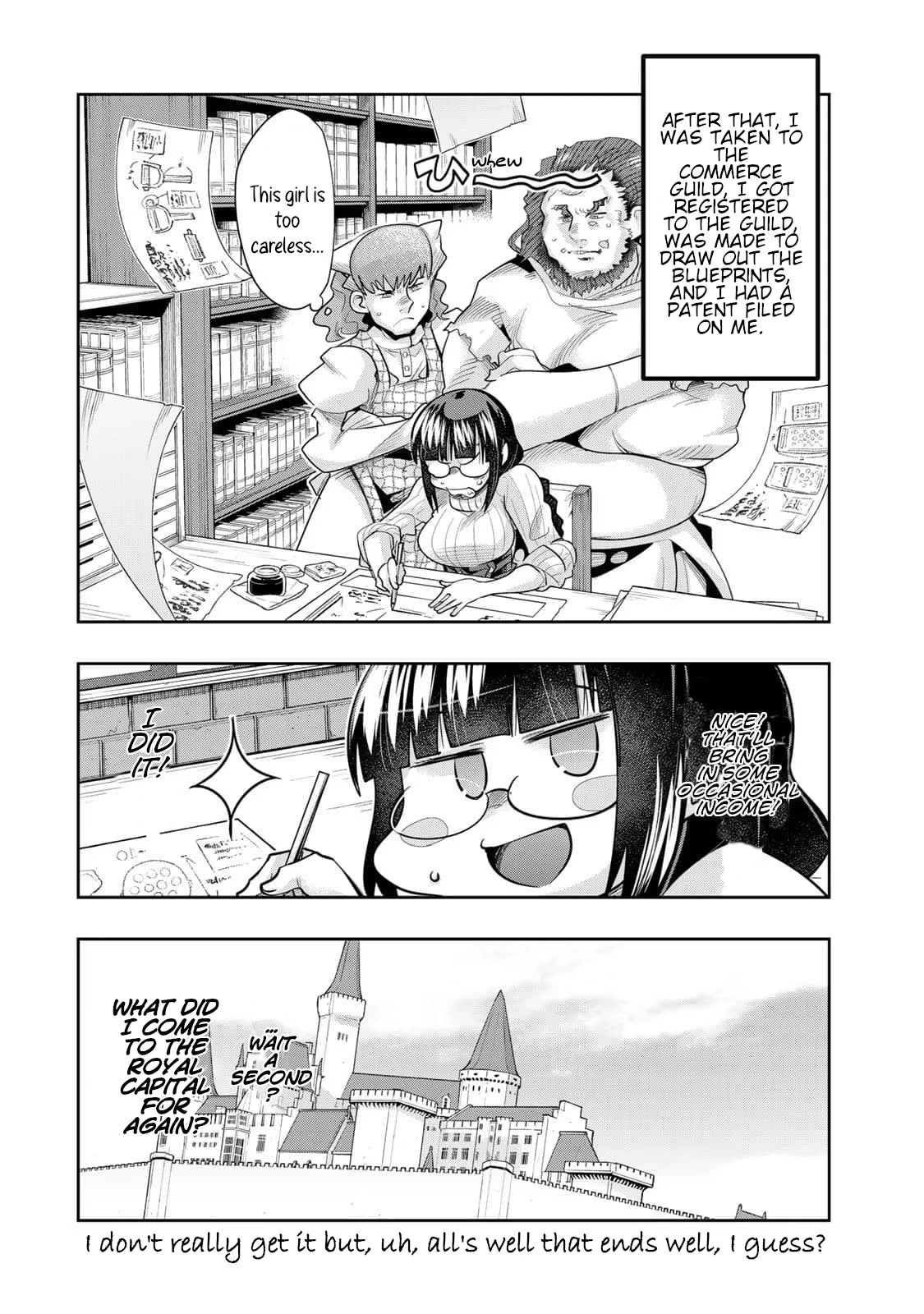 I Don't Really Get it, but it Looks like I Was Reincarnated in an Another World chapter 35 page 32