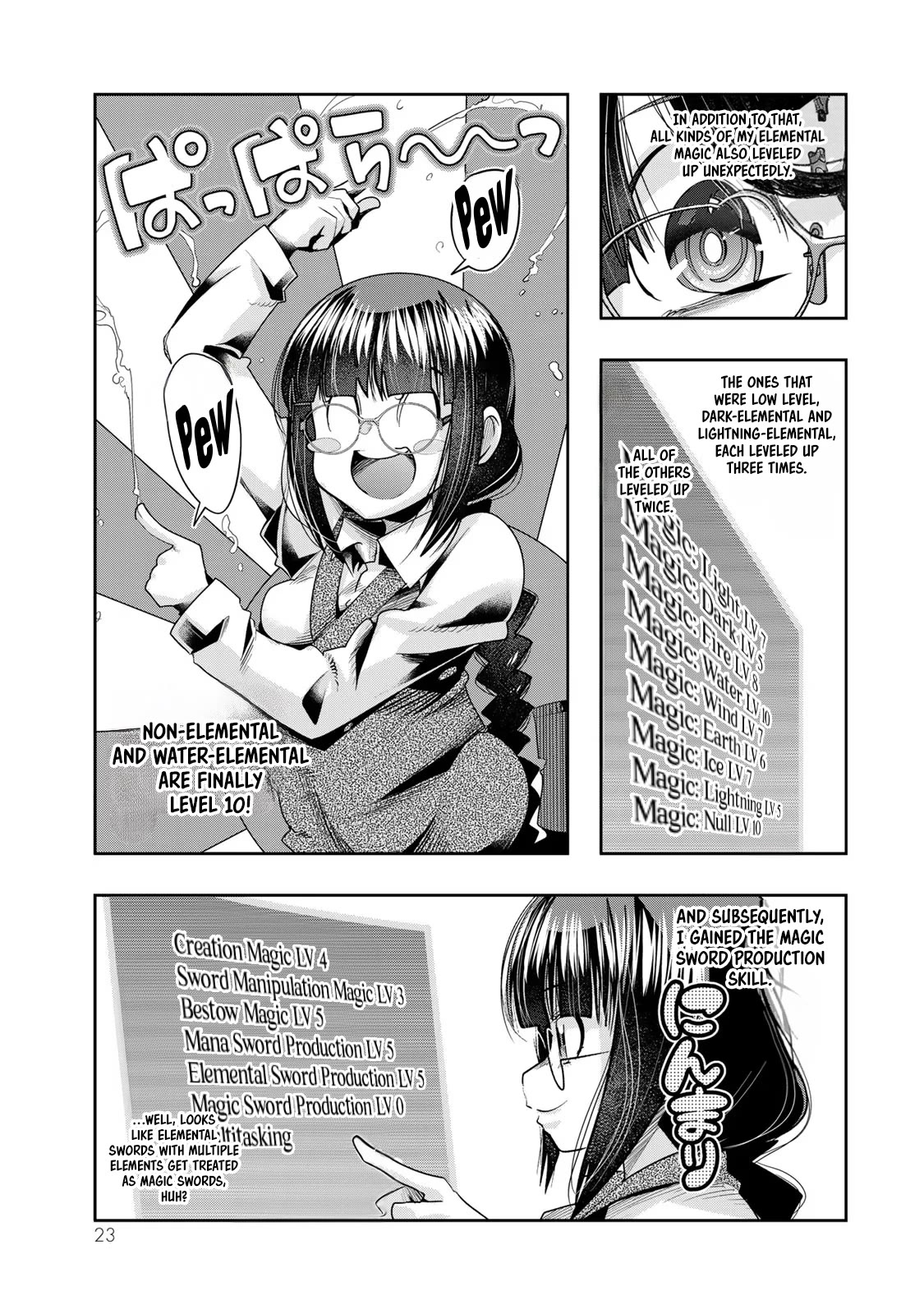 I Don't Really Get it, but it Looks like I Was Reincarnated in an Another World chapter 43 page 21