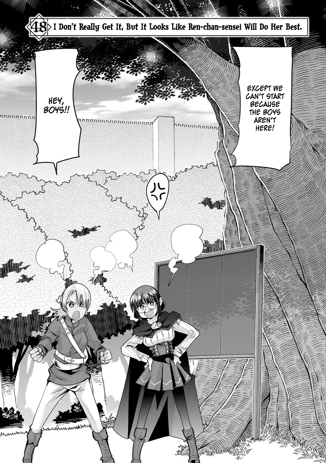 I Don't Really Get it, but it Looks like I Was Reincarnated in an Another World chapter 48 page 3