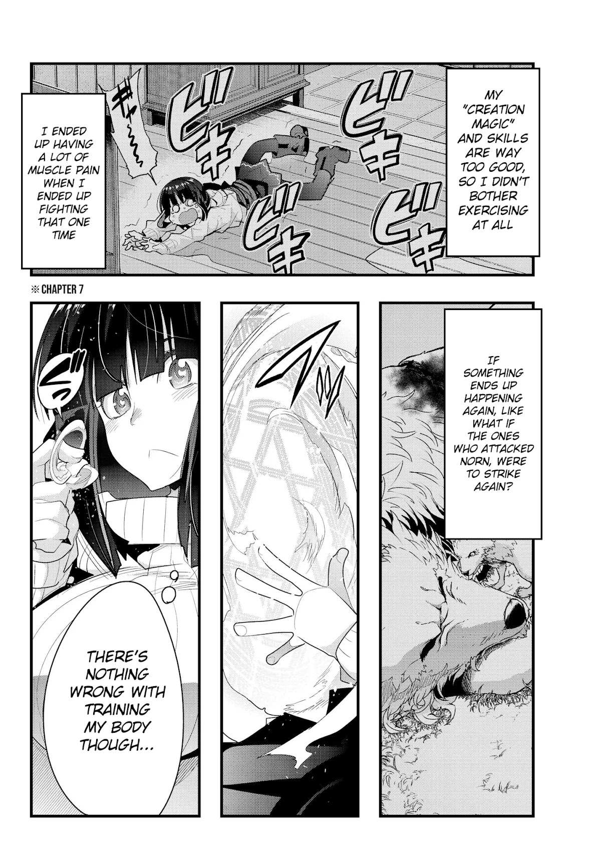 I Don't Really Get it, but it Looks like I Was Reincarnated in an Another World chapter 9.5 page 4