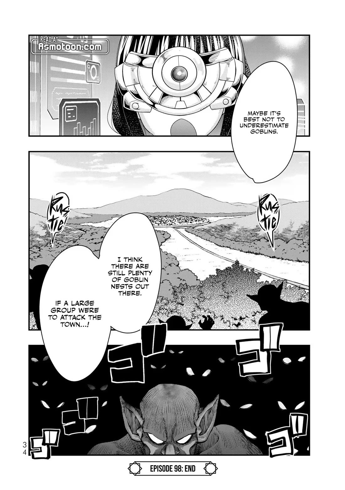 I Don't Really Get it, but it Looks like I Was Reincarnated in an Another World chapter 98 page 33