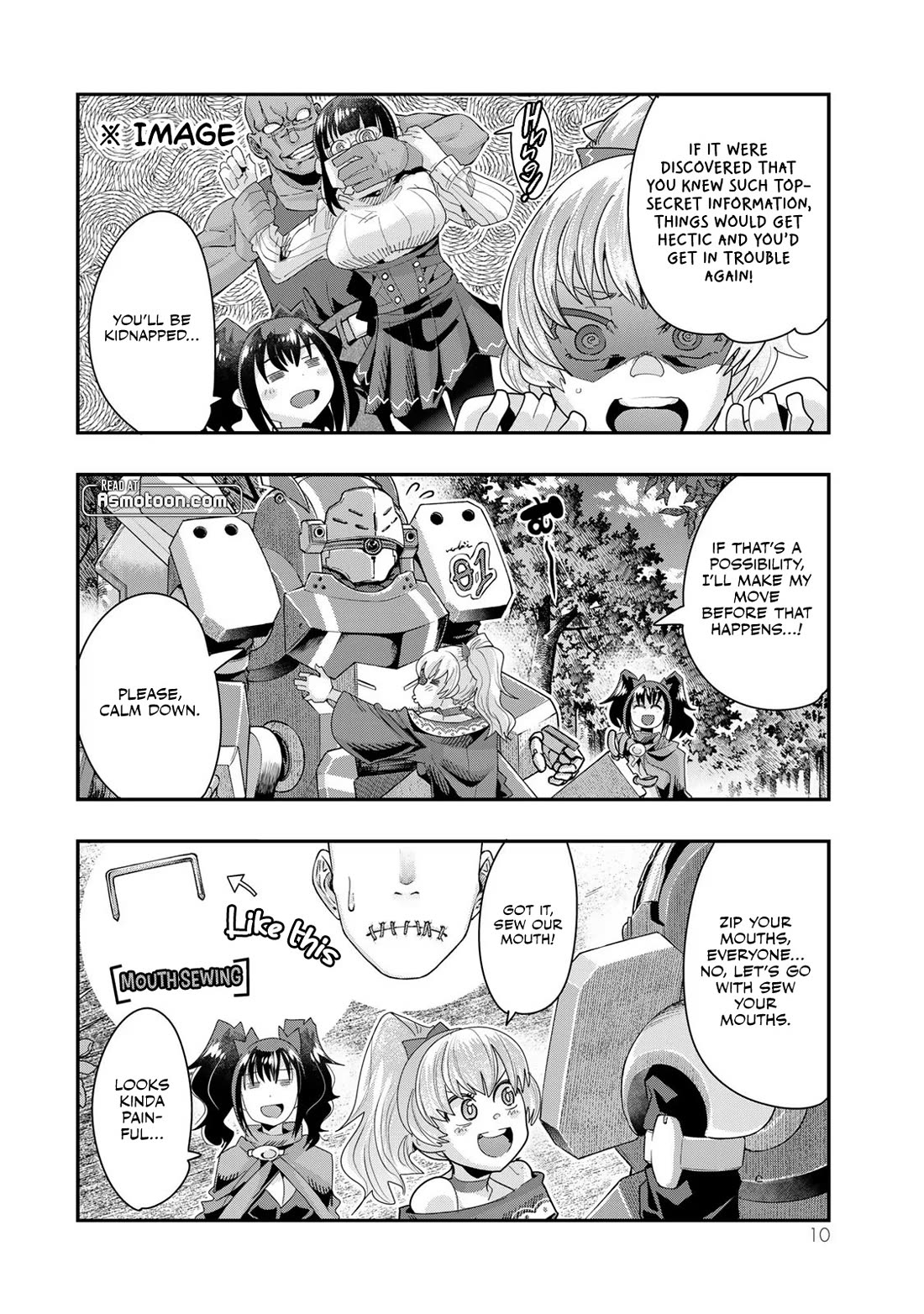 I Don't Really Get it, but it Looks like I Was Reincarnated in an Another World chapter 98 page 9