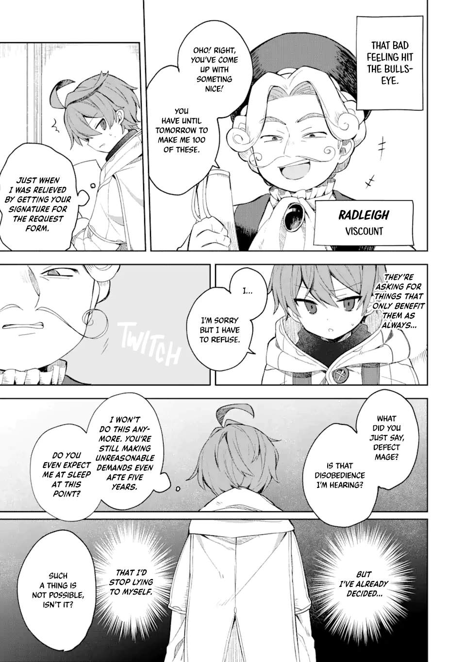 "I… Don't Want to Work Anymore" I Quit Being an Adventurer. Even if You Treat Me Better Now, I Won't Do It. I Will NEVER Work Again. chapter 1.1 page 17