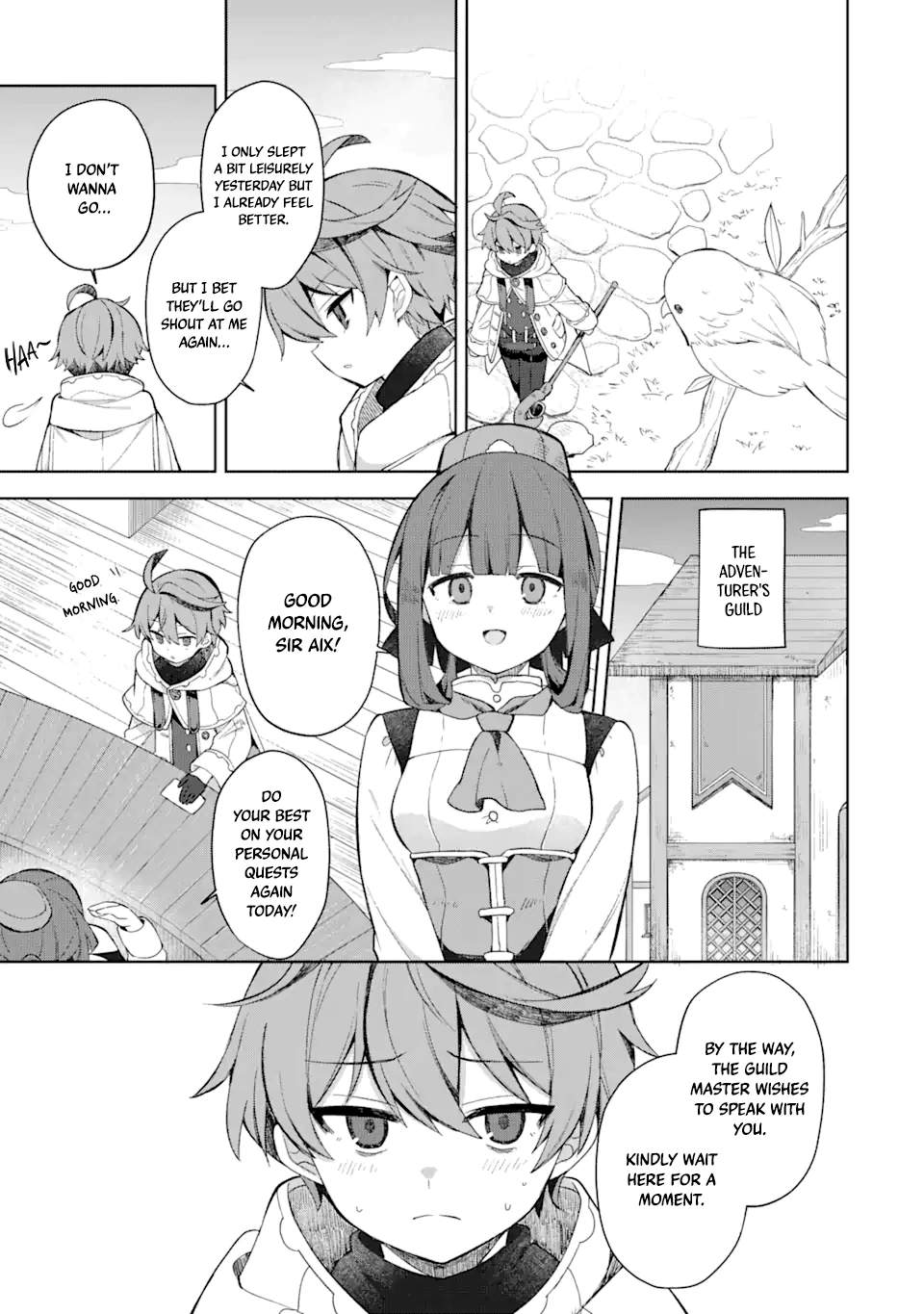 "I… Don't Want to Work Anymore" I Quit Being an Adventurer. Even if You Treat Me Better Now, I Won't Do It. I Will NEVER Work Again. chapter 1.1 page 5