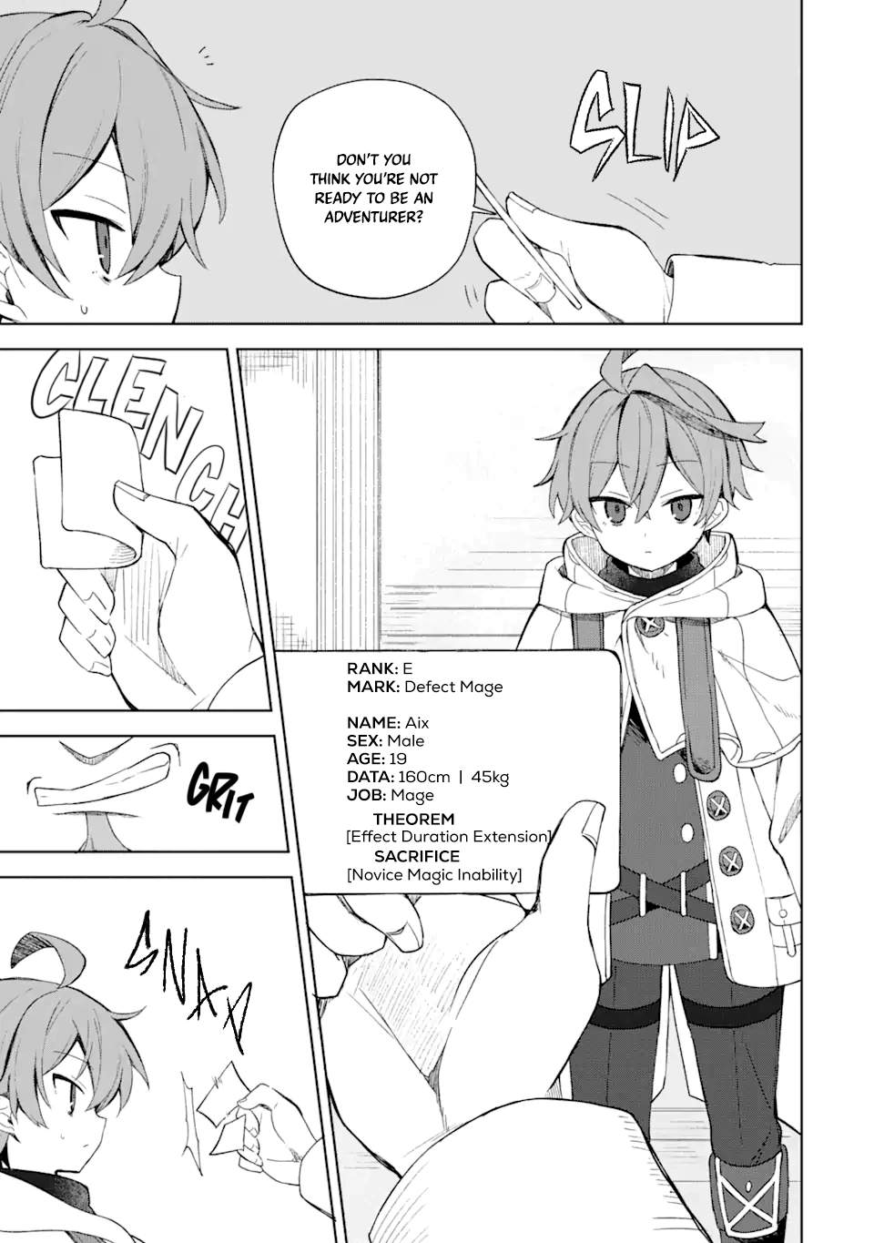 "I… Don't Want to Work Anymore" I Quit Being an Adventurer. Even if You Treat Me Better Now, I Won't Do It. I Will NEVER Work Again. chapter 1.1 page 7