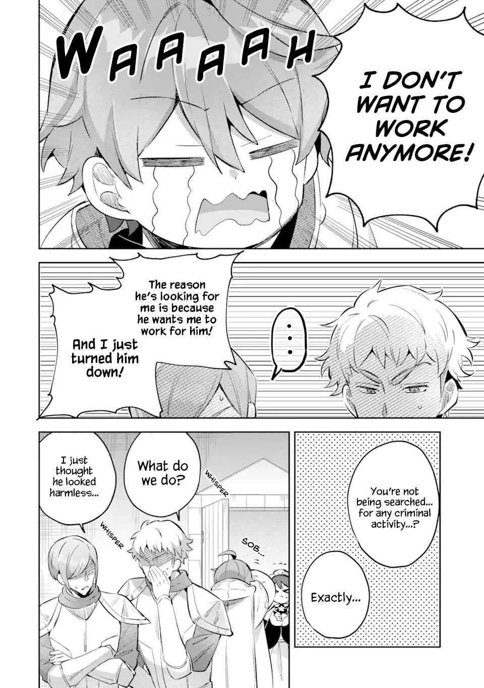 "I… Don't Want to Work Anymore" I Quit Being an Adventurer. Even if You Treat Me Better Now, I Won't Do It. I Will NEVER Work Again. chapter 17.1 page 6