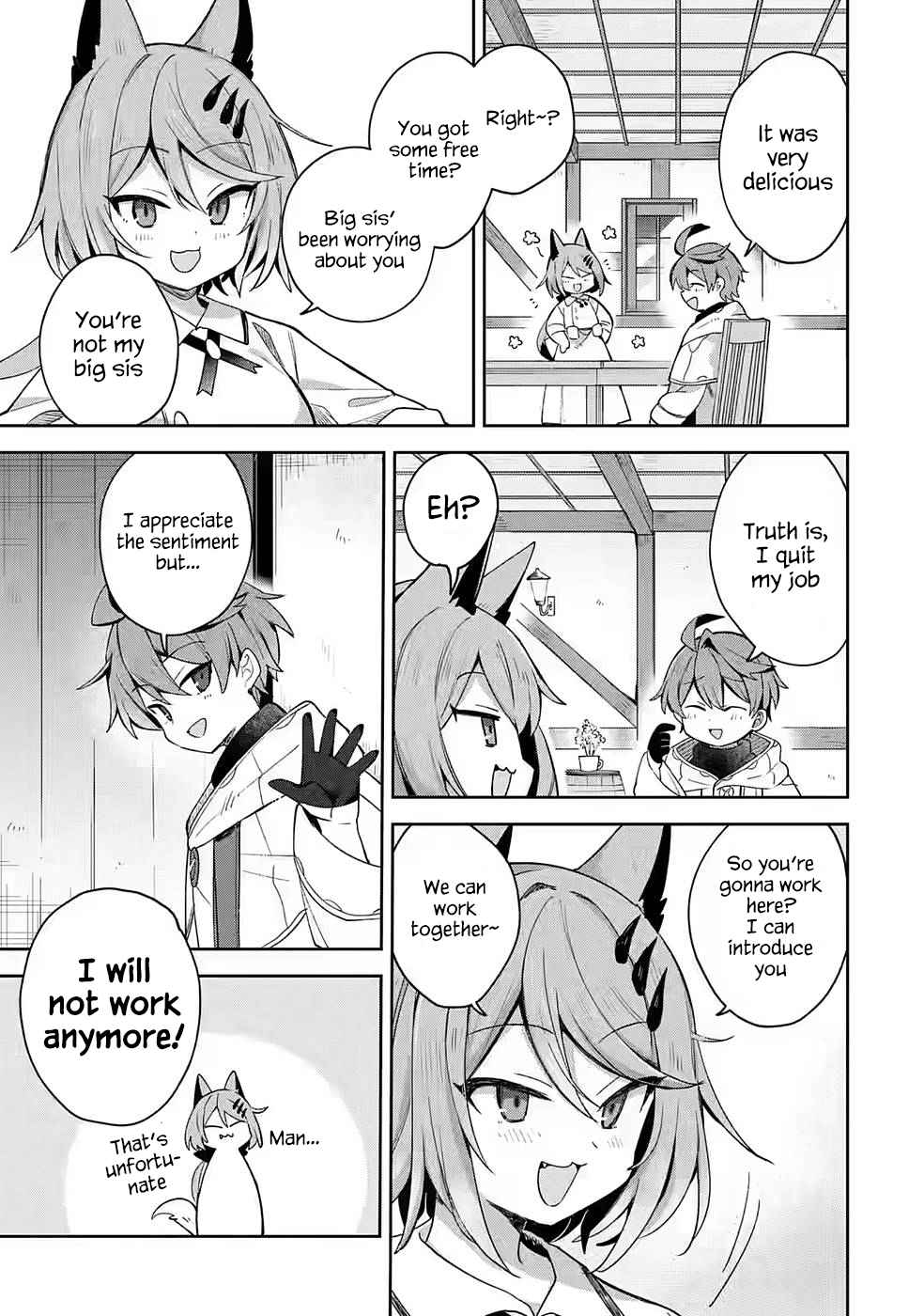 "I… Don't Want to Work Anymore" I Quit Being an Adventurer. Even if You Treat Me Better Now, I Won't Do It. I Will NEVER Work Again. chapter 3.1 page 7