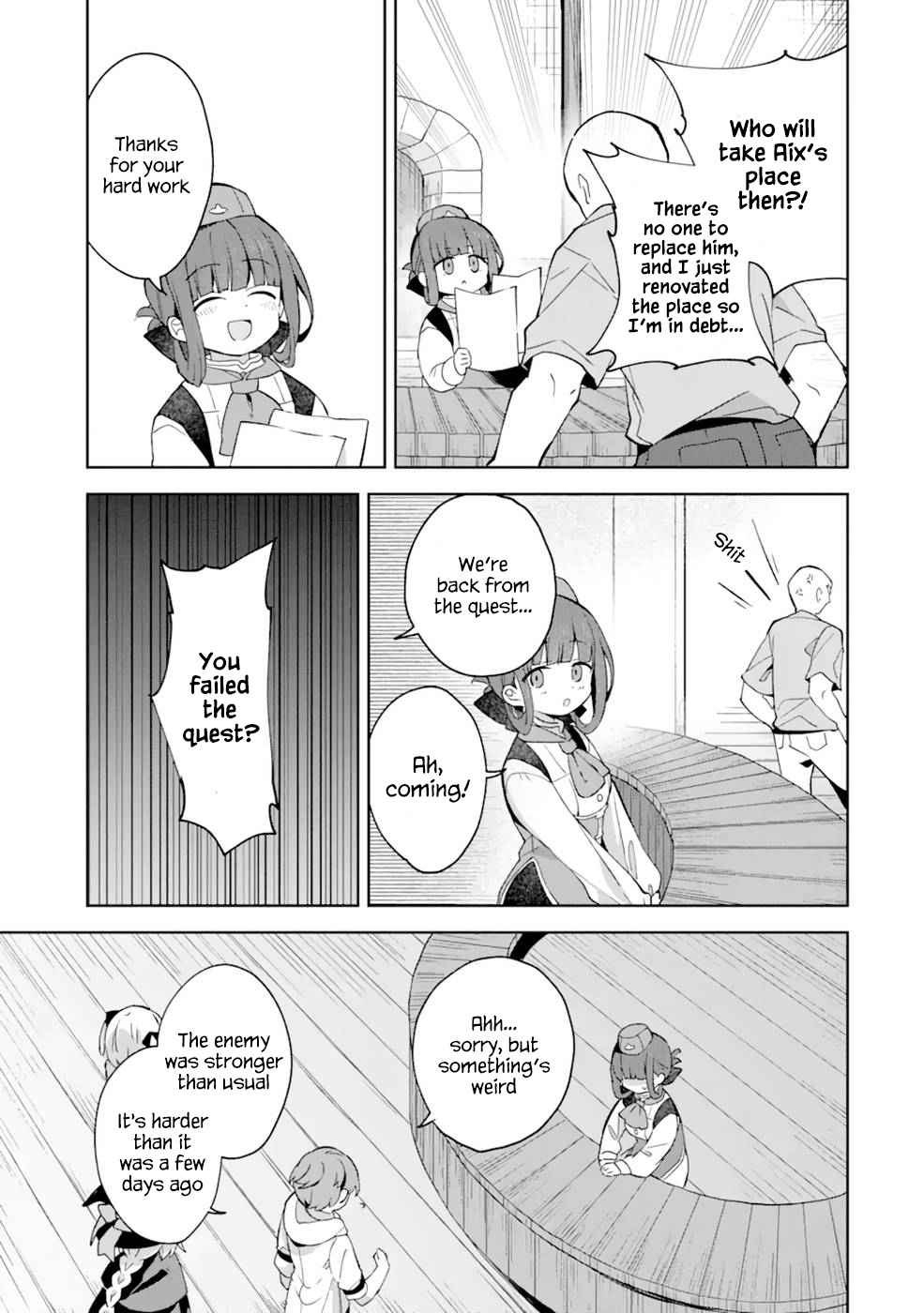 "I… Don't Want to Work Anymore" I Quit Being an Adventurer. Even if You Treat Me Better Now, I Won't Do It. I Will NEVER Work Again. chapter 4.1 page 7