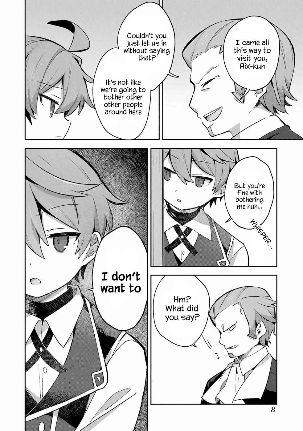 "I… Don't Want to Work Anymore" I Quit Being an Adventurer. Even if You Treat Me Better Now, I Won't Do It. I Will NEVER Work Again. chapter 6.1 page 10