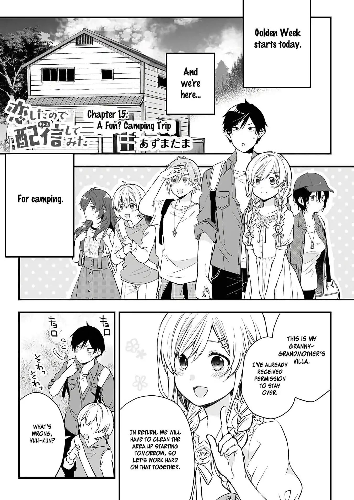 I Fell in Love, so I Tried Livestreaming. chapter 15 page 1