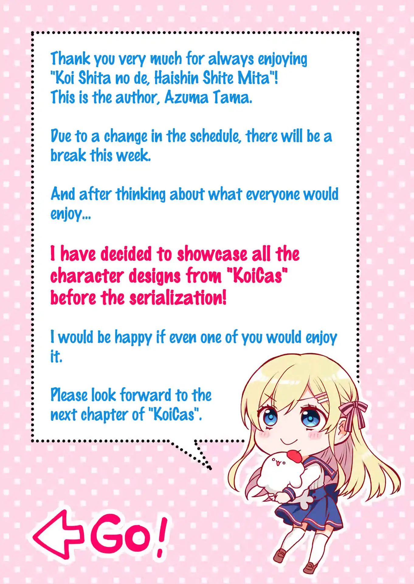 I Fell in Love, so I Tried Livestreaming. chapter 8.5 page 1