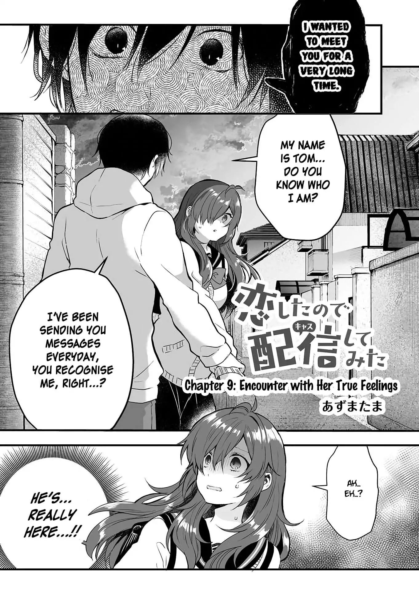 I Fell in Love, so I Tried Livestreaming. chapter 9 page 1