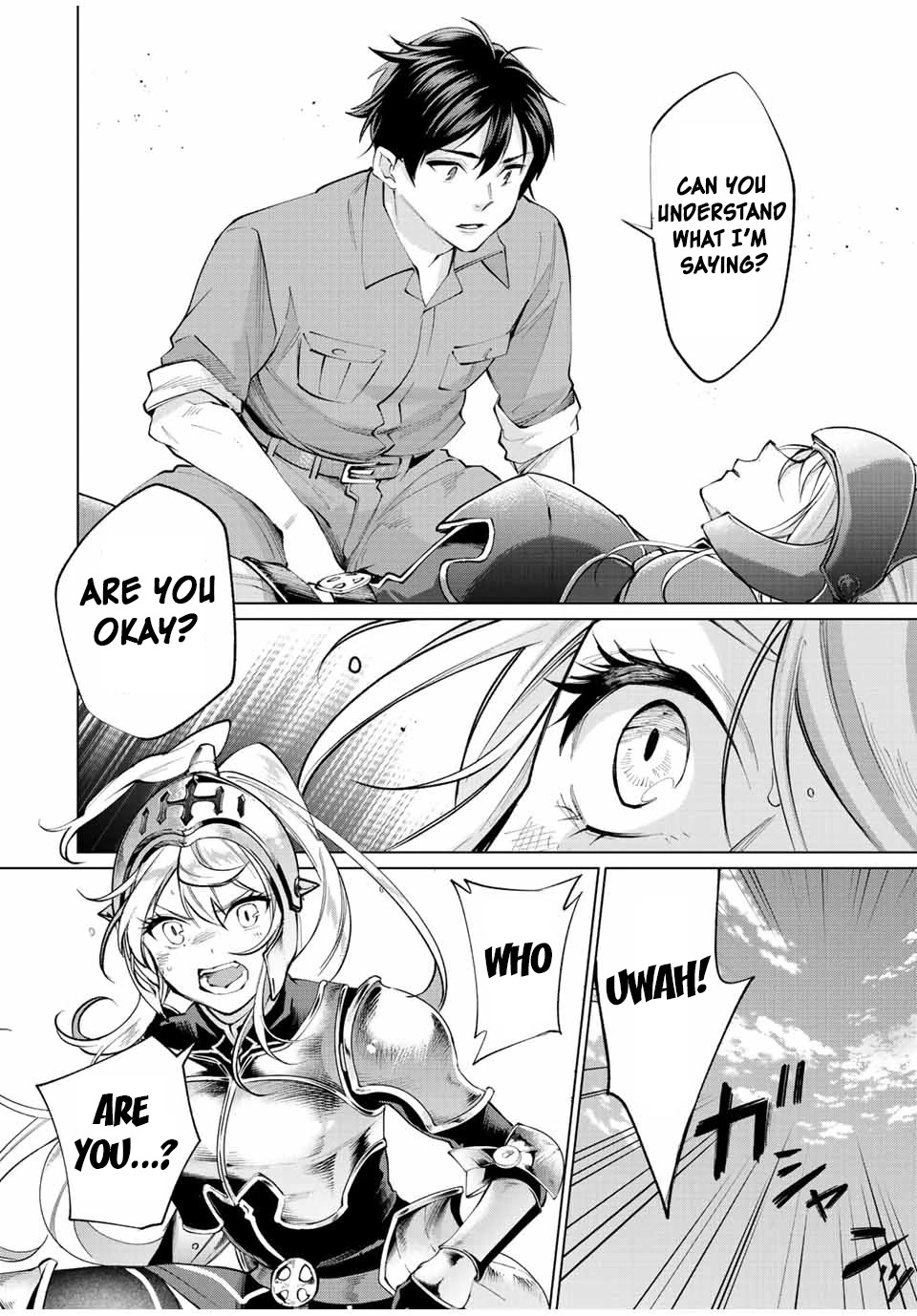 I Found a Female Knight in a Rice Field, in the Countryside They Think She’s My Wife chapter 1 page 11