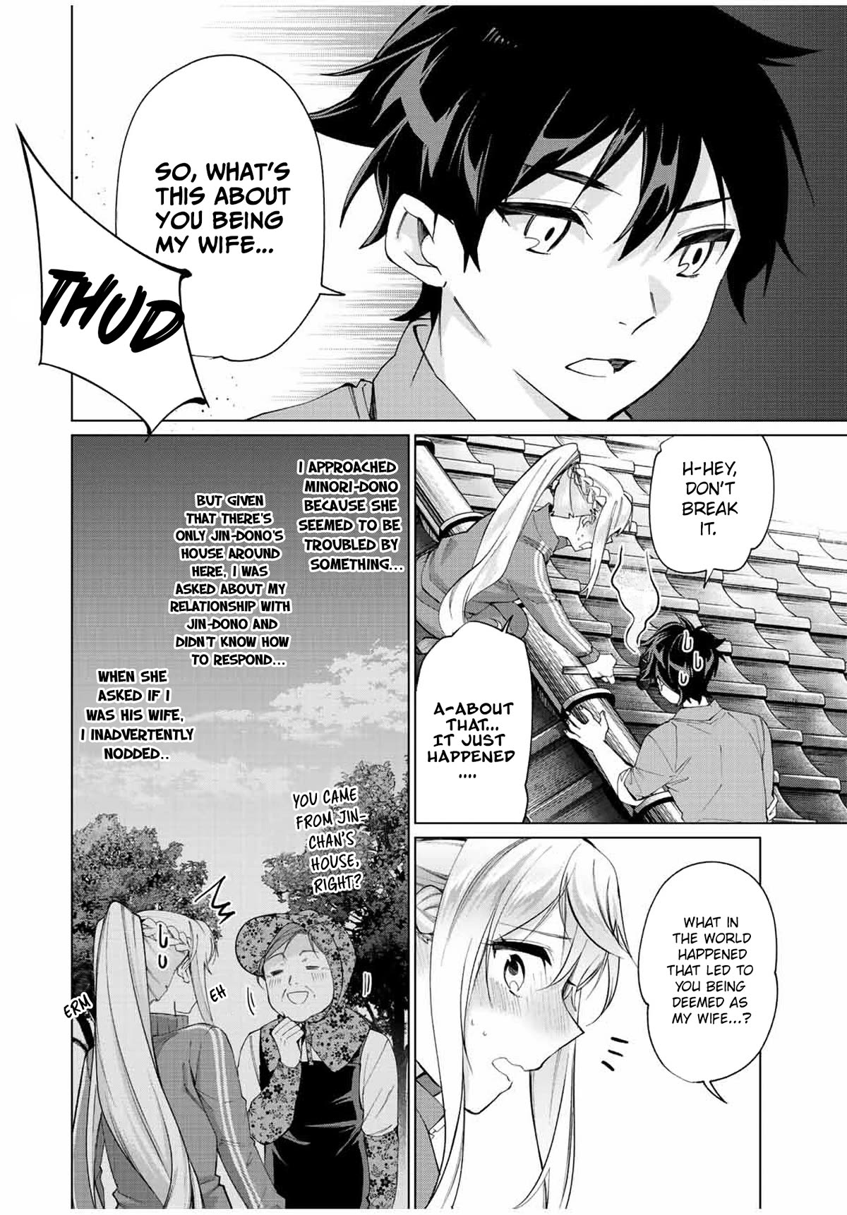 I Found a Female Knight in a Rice Field, in the Countryside They Think She’s My Wife chapter 10 page 12