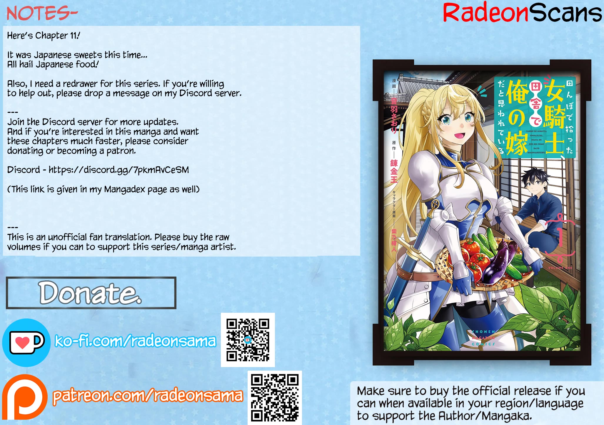 I Found a Female Knight in a Rice Field, in the Countryside They Think She’s My Wife chapter 11 page 19