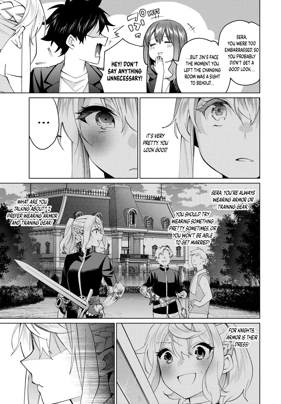 I Found a Female Knight in a Rice Field, in the Countryside They Think She’s My Wife chapter 15 page 15