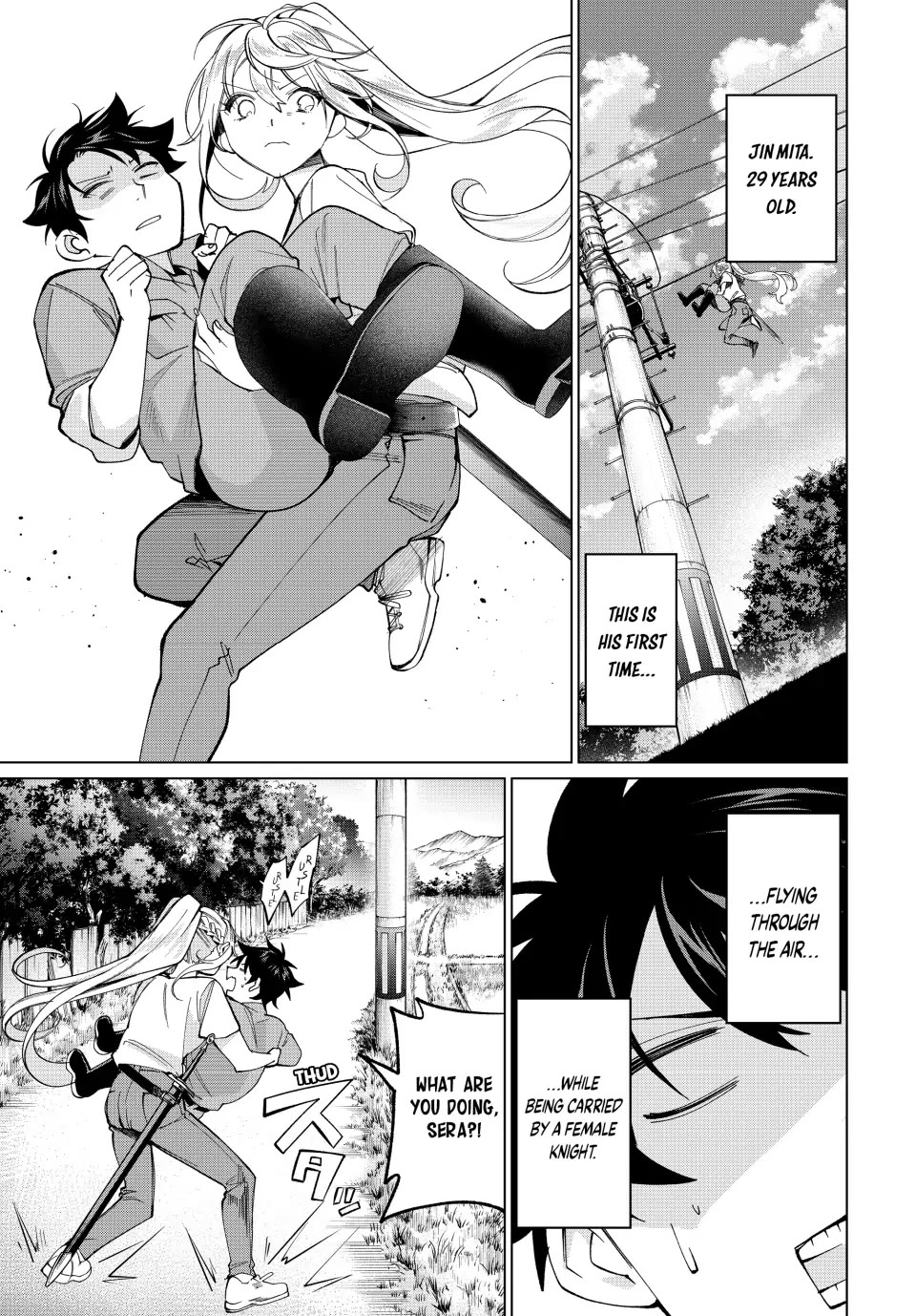 I Found a Female Knight in a Rice Field, in the Countryside They Think She’s My Wife chapter 17 page 11