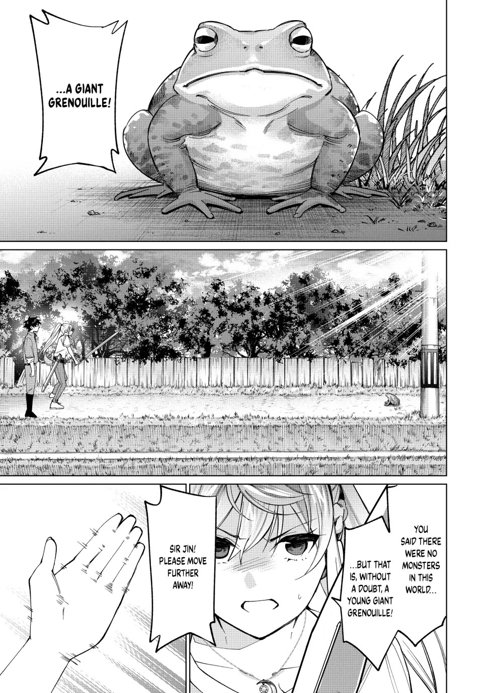 I Found a Female Knight in a Rice Field, in the Countryside They Think She’s My Wife chapter 17 page 13