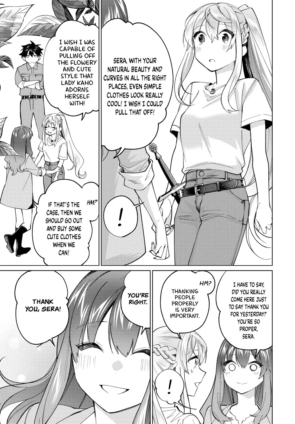 I Found a Female Knight in a Rice Field, in the Countryside They Think She’s My Wife chapter 18 page 3