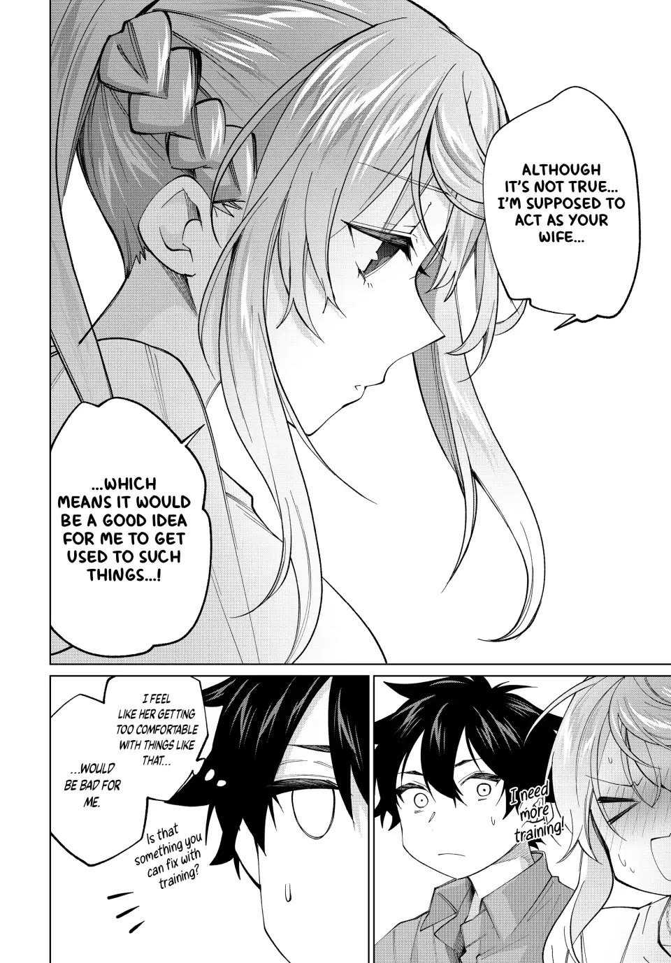 I Found a Female Knight in a Rice Field, in the Countryside They Think She’s My Wife chapter 23 page 18