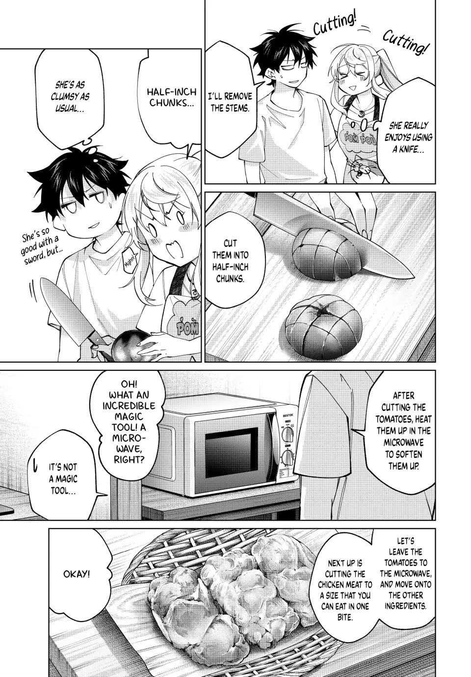 I Found a Female Knight in a Rice Field, in the Countryside They Think She’s My Wife chapter 24 page 3