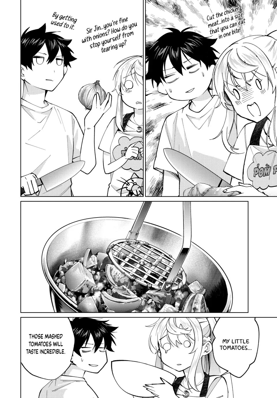 I Found a Female Knight in a Rice Field, in the Countryside They Think She’s My Wife chapter 24 page 4