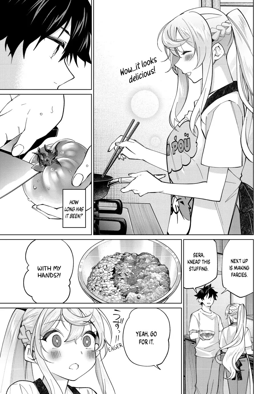 I Found a Female Knight in a Rice Field, in the Countryside They Think She’s My Wife chapter 24 page 7