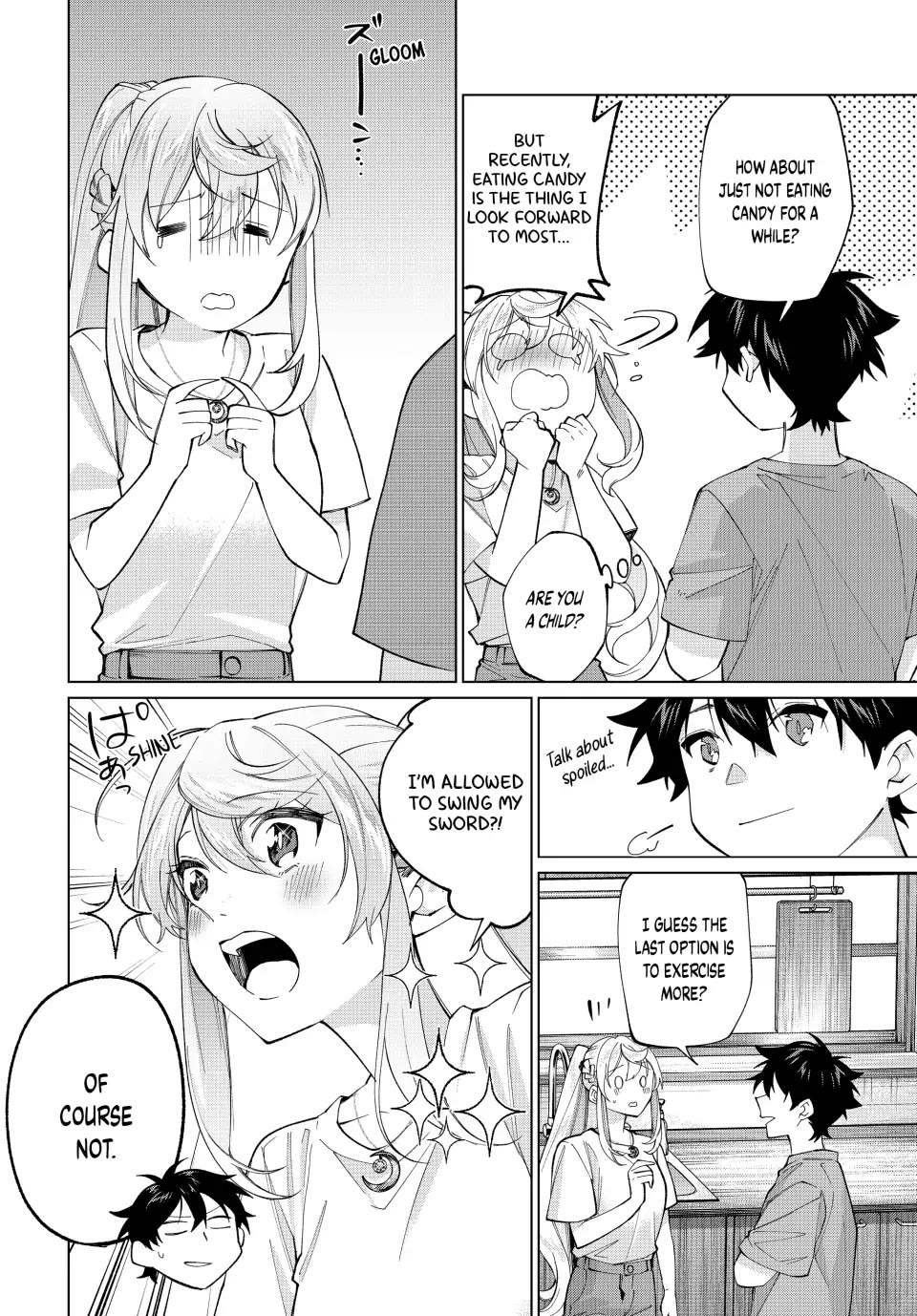 I Found a Female Knight in a Rice Field, in the Countryside They Think She’s My Wife chapter 25 page 12