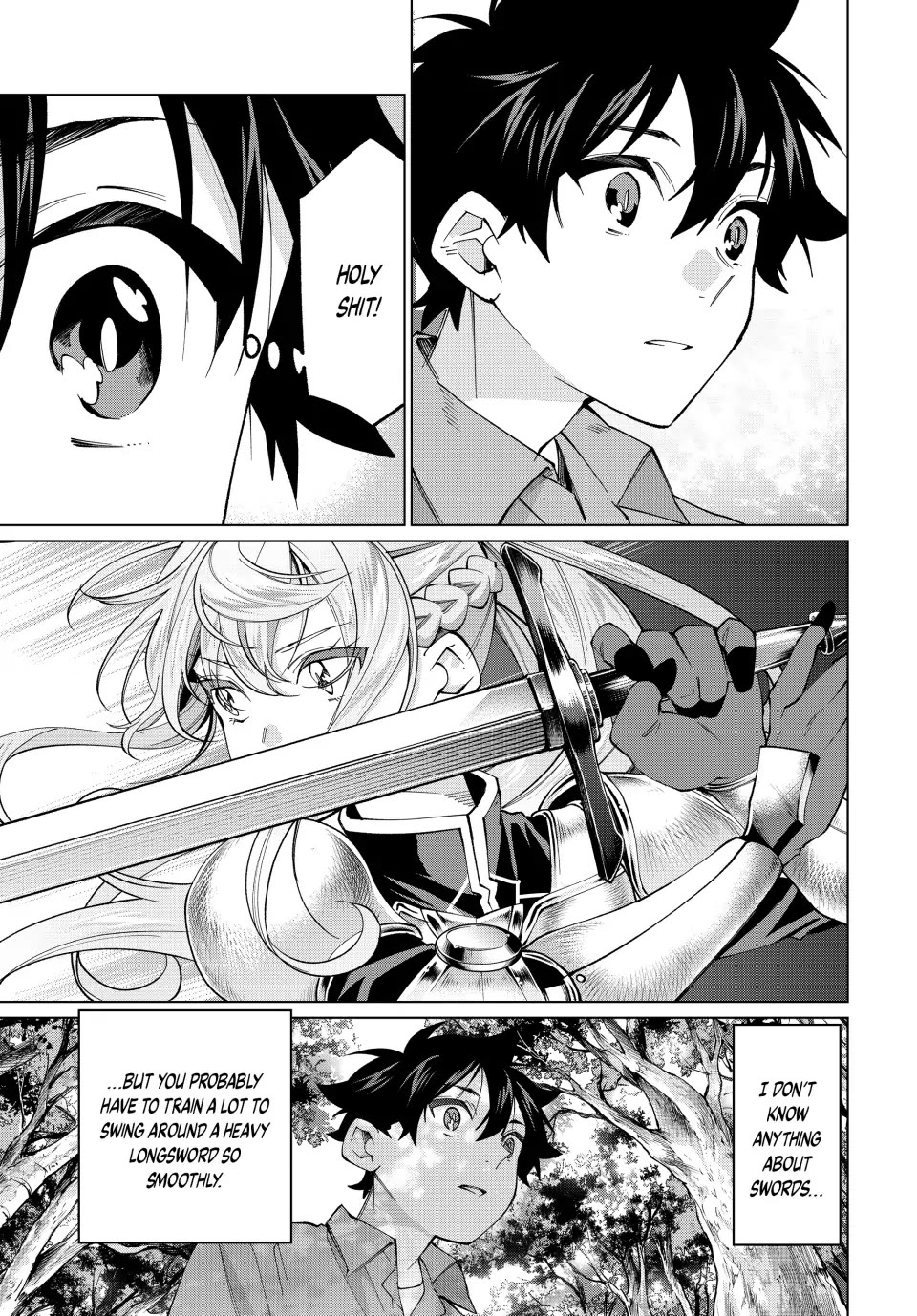 I Found a Female Knight in a Rice Field, in the Countryside They Think She’s My Wife chapter 26 page 9