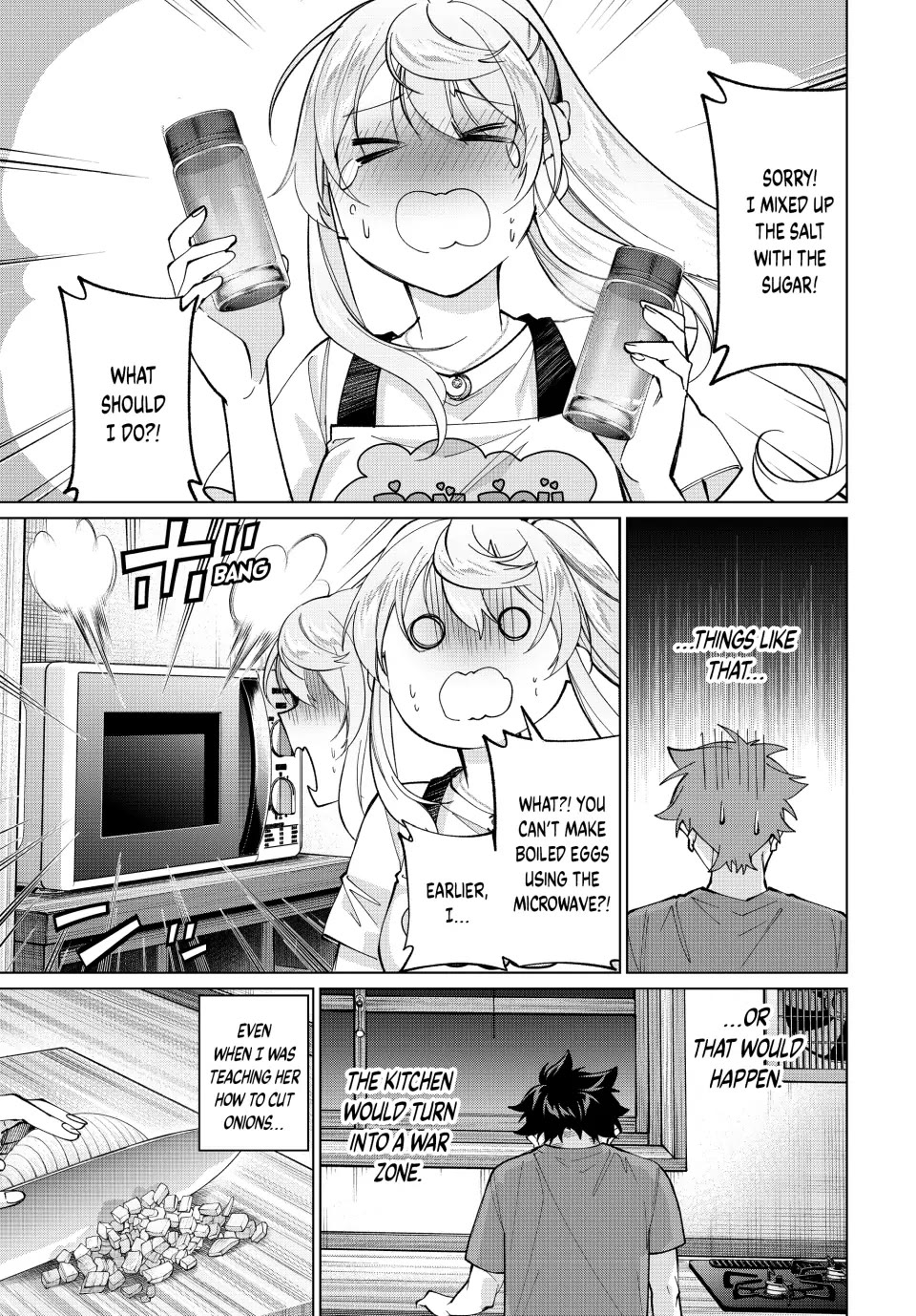 I Found a Female Knight in a Rice Field, in the Countryside They Think She’s My Wife chapter 27 page 3