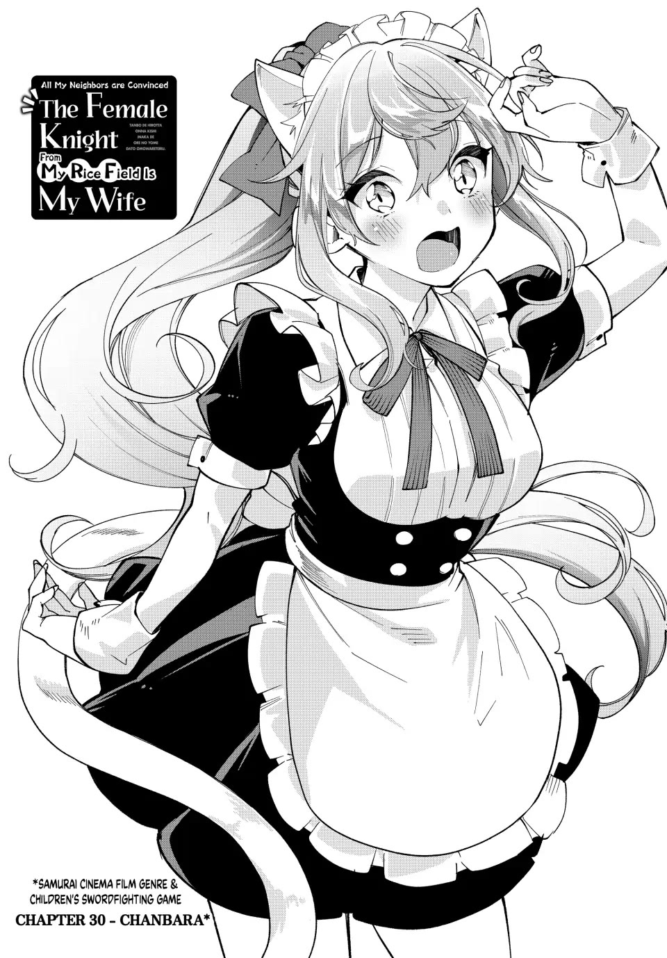 I Found a Female Knight in a Rice Field, in the Countryside They Think She’s My Wife chapter 30 page 3