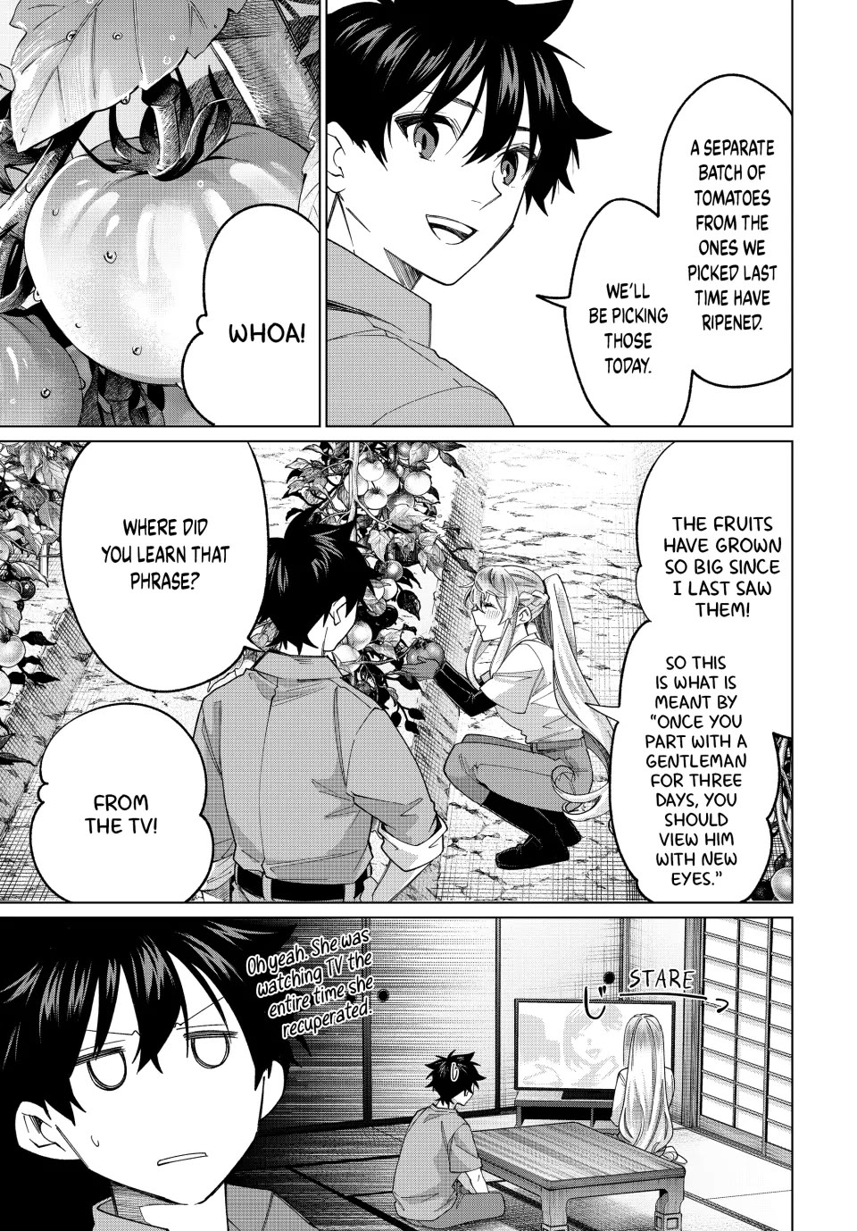 I Found a Female Knight in a Rice Field, in the Countryside They Think She’s My Wife chapter 39 page 7