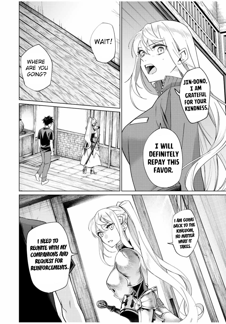 I Found a Female Knight in a Rice Field, in the Countryside They Think She’s My Wife chapter 4 page 10