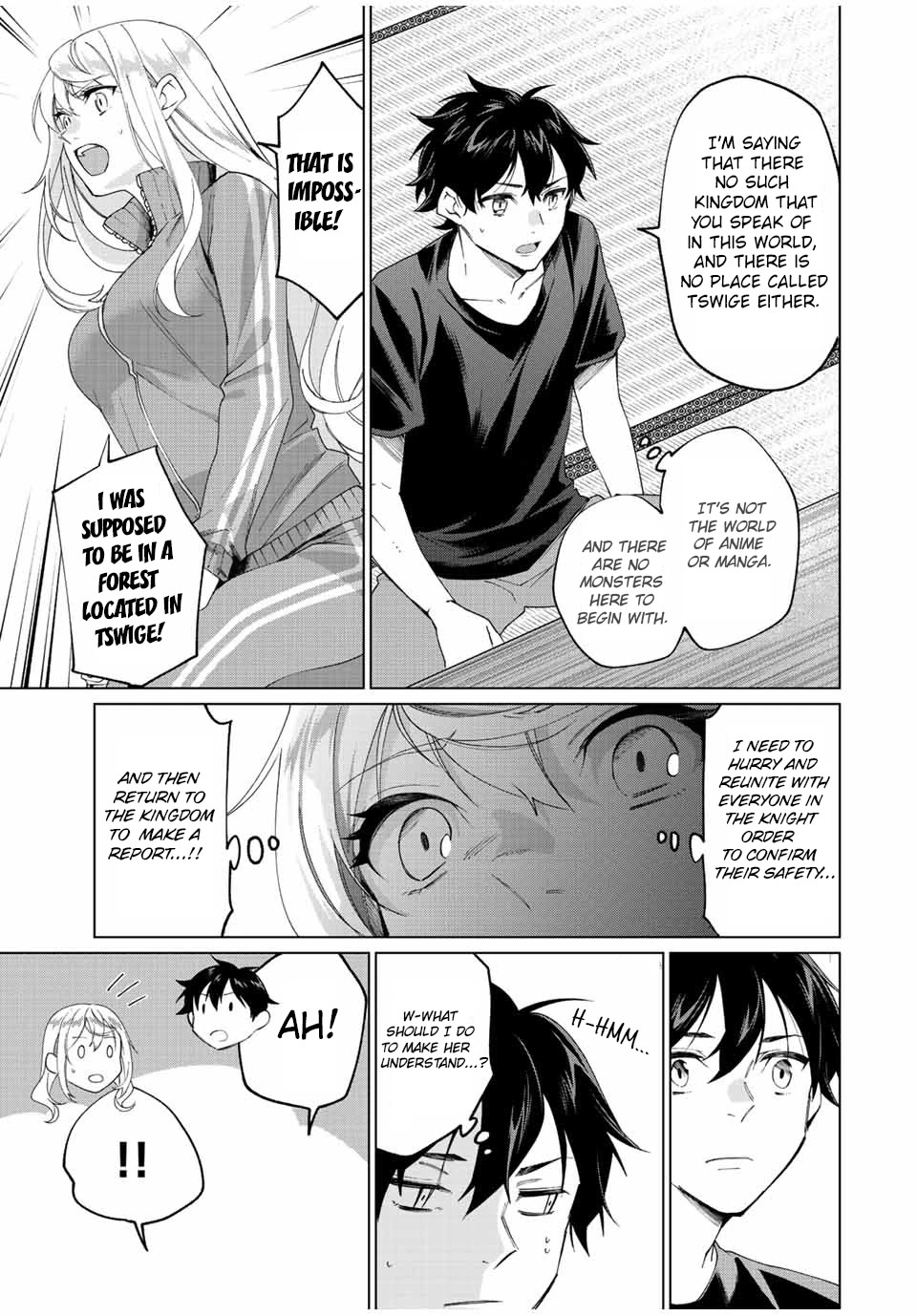 I Found a Female Knight in a Rice Field, in the Countryside They Think She’s My Wife chapter 4 page 7