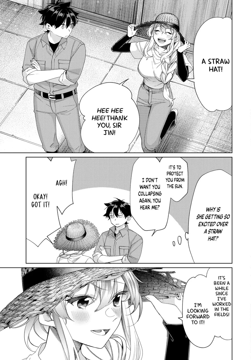 I Found a Female Knight in a Rice Field, in the Countryside They Think She’s My Wife chapter 44 page 3