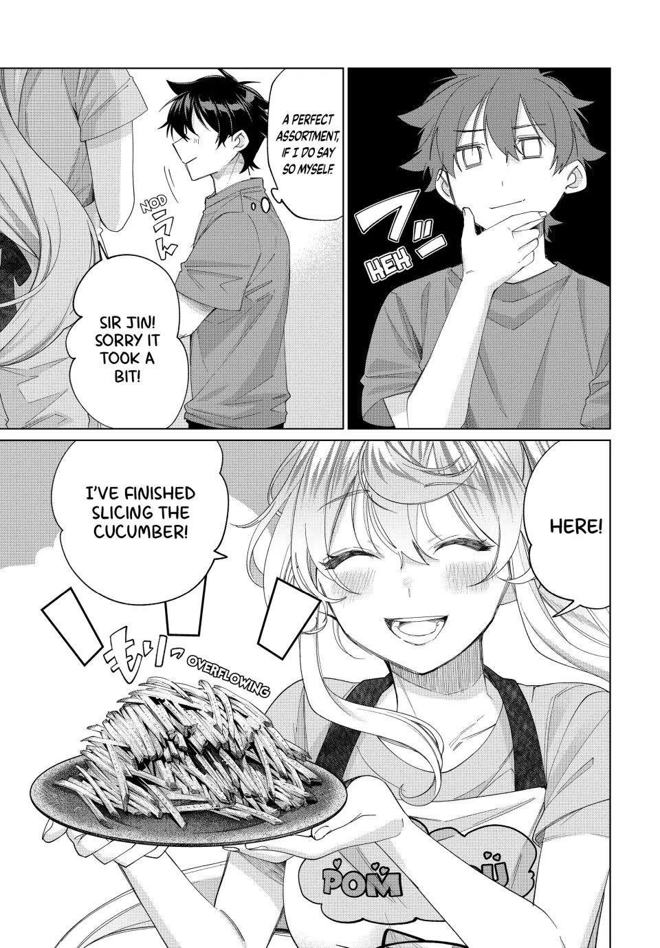 I Found a Female Knight in a Rice Field, in the Countryside They Think She’s My Wife chapter 45 page 21