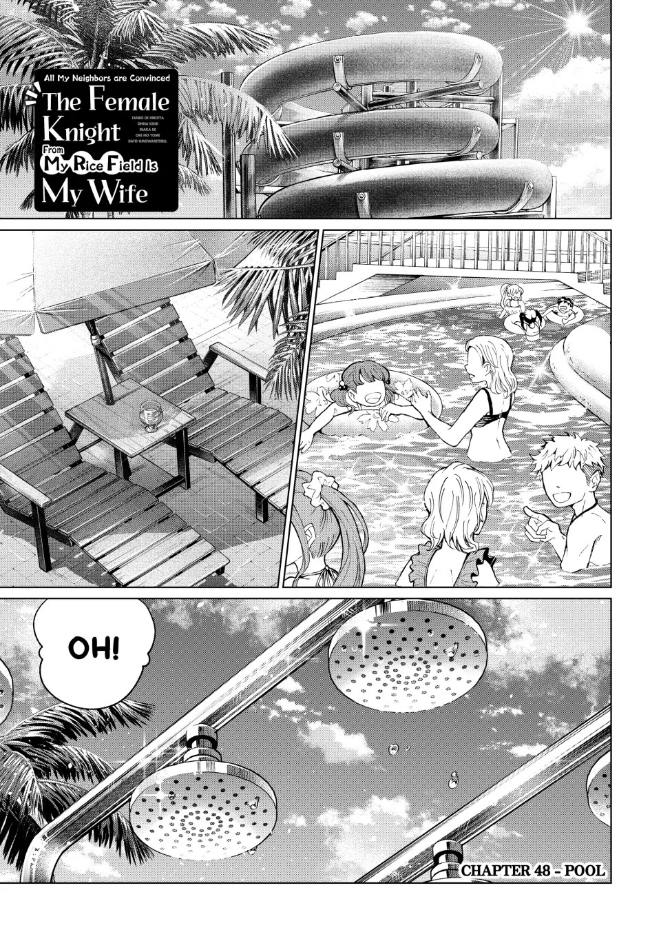 I Found a Female Knight in a Rice Field, in the Countryside They Think She’s My Wife chapter 48 page 1