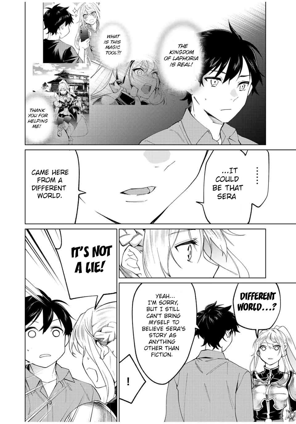 I Found a Female Knight in a Rice Field, in the Countryside They Think She’s My Wife chapter 5 page 9